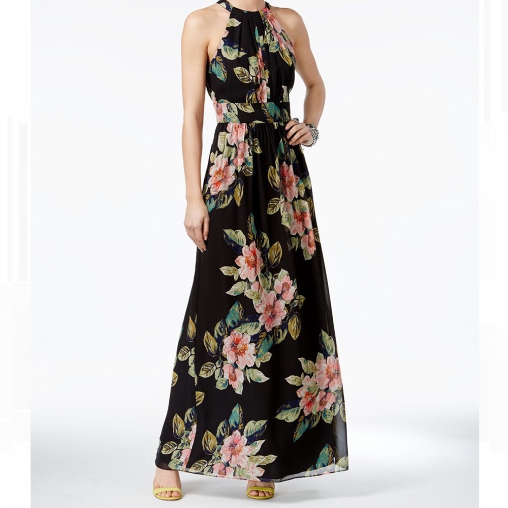 INC Floral-Print Maxi Dress